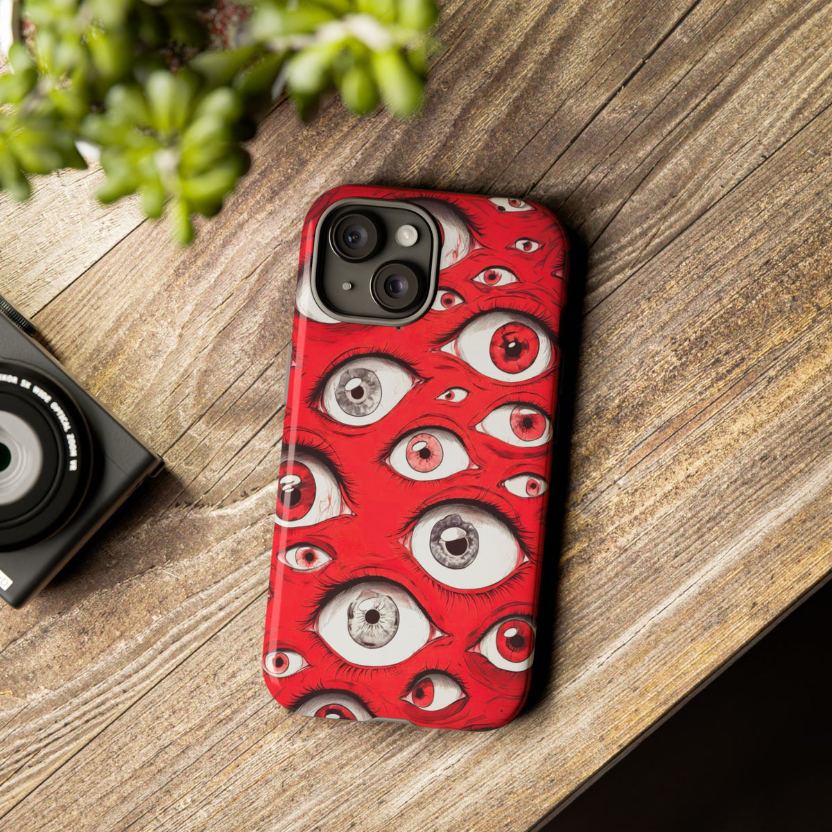 The Eyes Trippy Psychedelic Graphic Tough Phone Cases