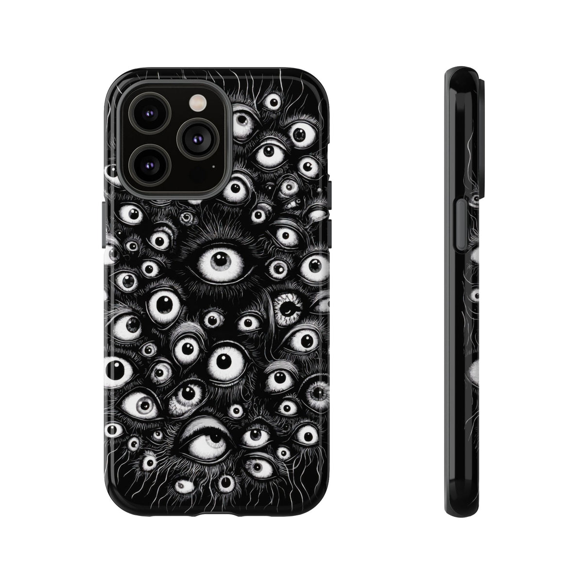 The Eyes Trippy Psychedelic Graphic Tough Phone Cases
