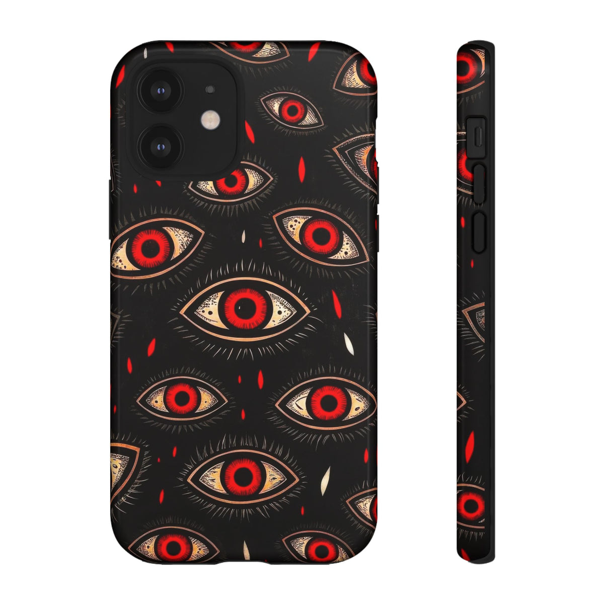 The Eyes Trippy Psychedelic Graphic Tough Phone Cases