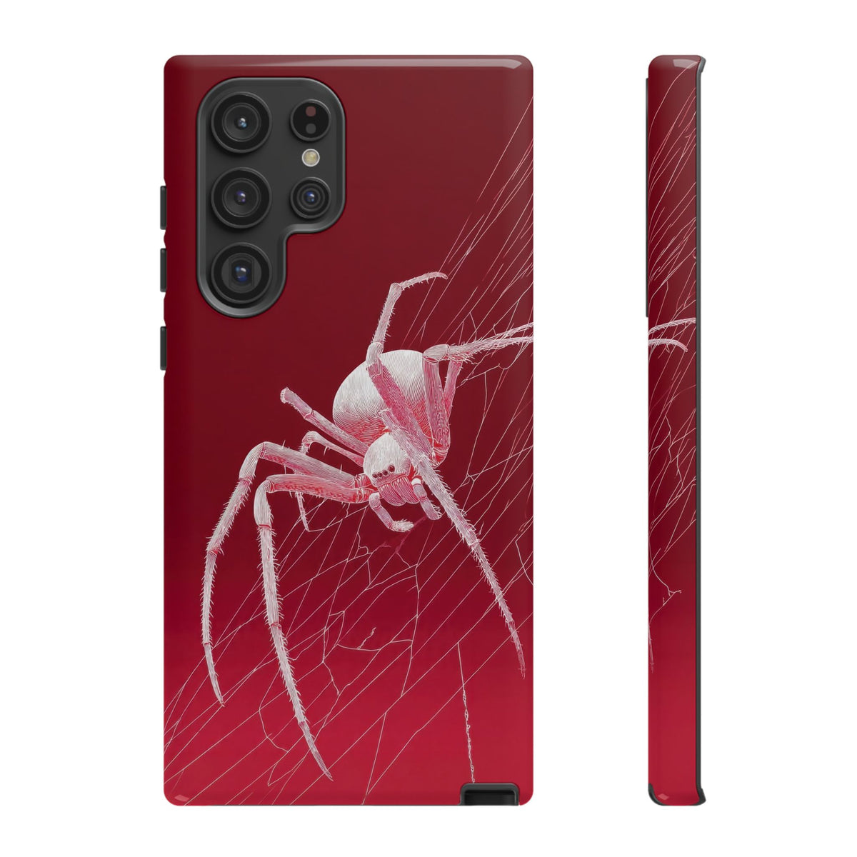 The Spider - Etching Style Series Graphic Tough Phone Cases