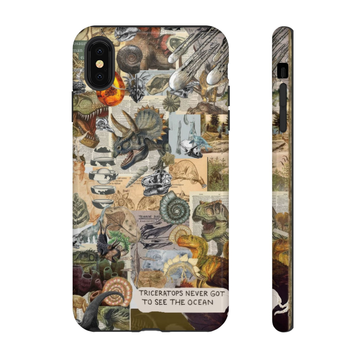 Aesthetic Dinosaur Case - Vintage Jurassic World Graphic Tough Phone Cases