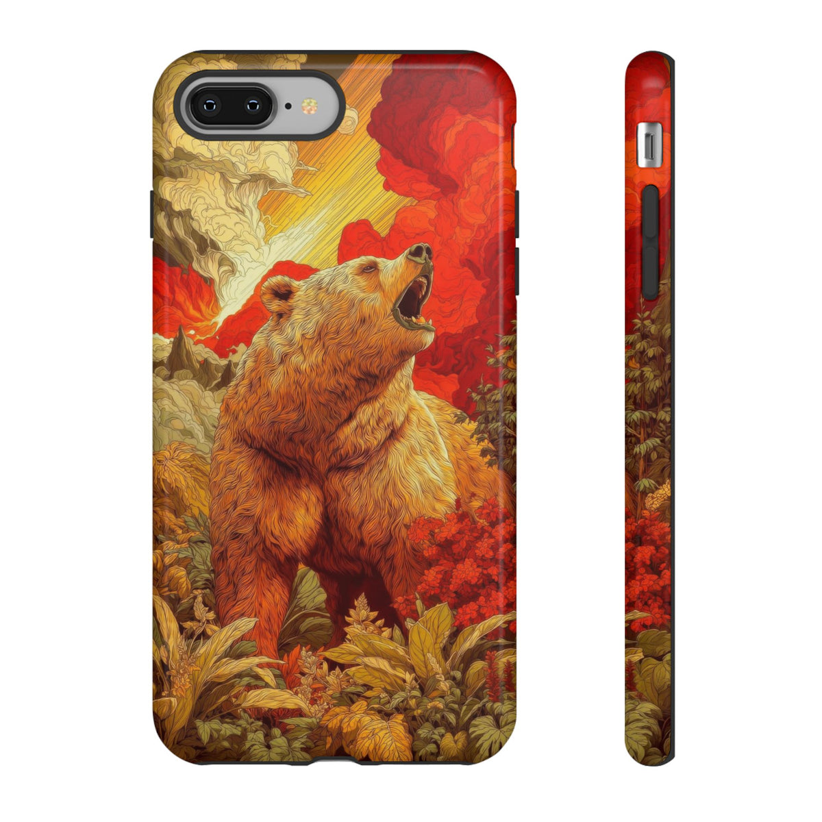 The Bear - Wild Life Series Graphic Tough Phone Cases