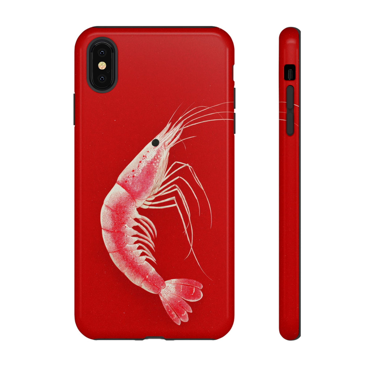 The Shrimp - Etching Style Series Graphic Tough Phone Cases