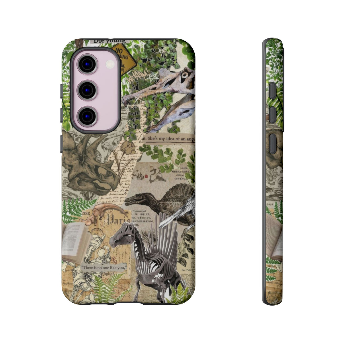 Aesthetic Dinosaur Case - Vintage Jurassic World Graphic Tough Phone Cases