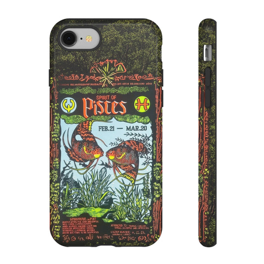 Spirit of Pisces - Vintage Zodiac Sign Graphic Tough Phone Cases