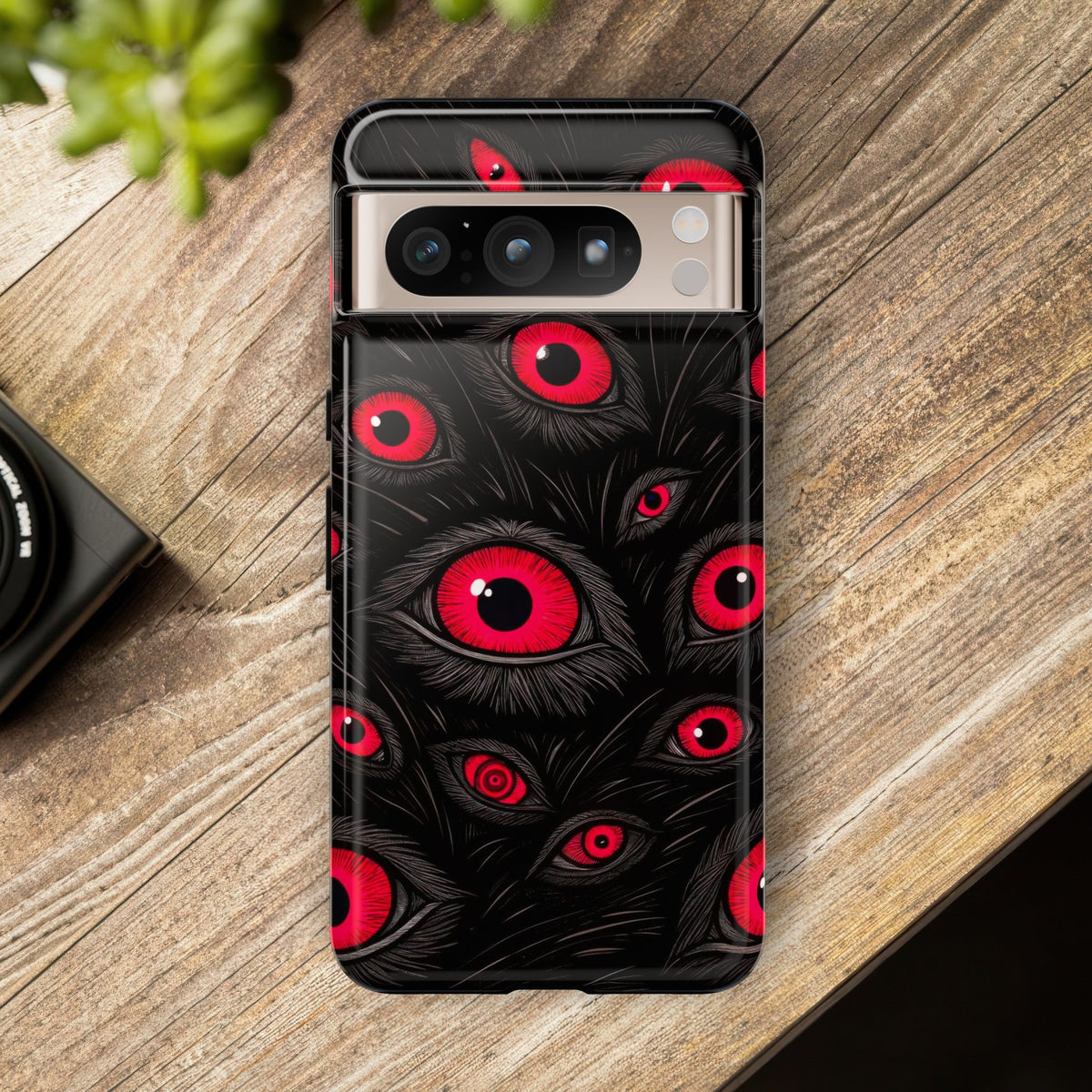 The Eyes Trippy Psychedelic Graphic Tough Phone Cases