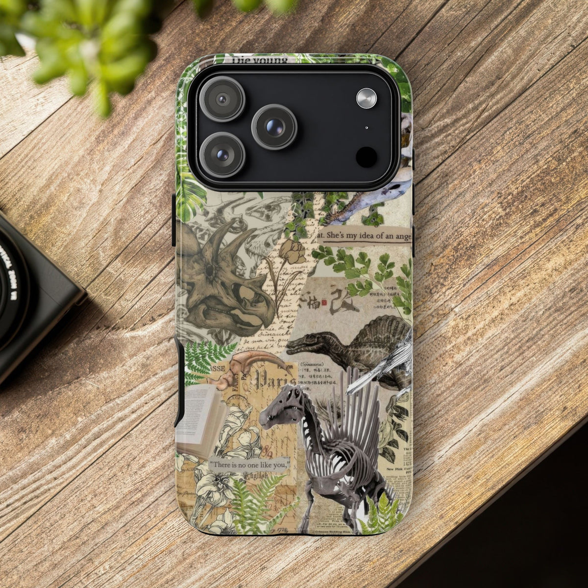Aesthetic Dinosaur Case - Vintage Jurassic World Graphic Tough Phone Cases