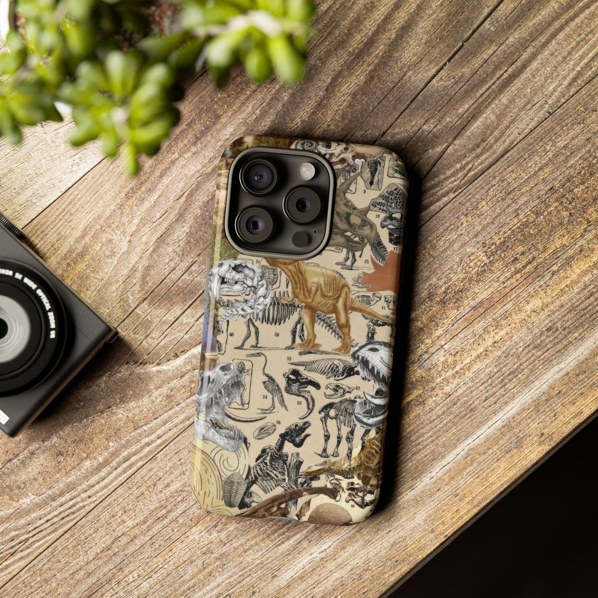 Aesthetic Dinosaur Case - Vintage Jurassic World Graphic Tough Phone Cases