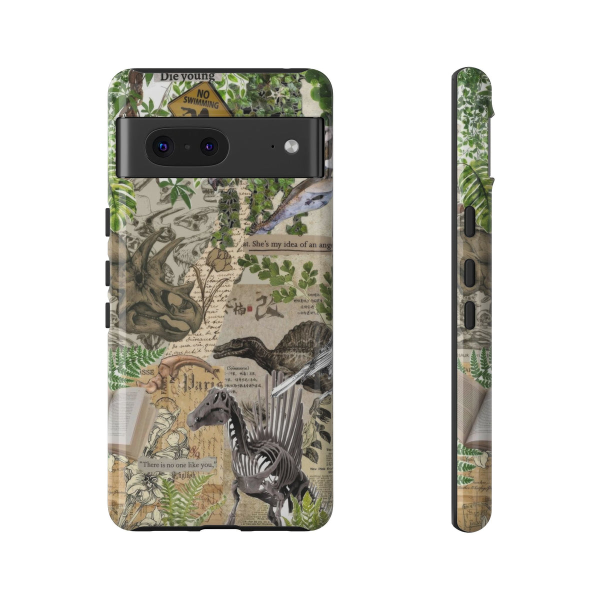 Aesthetic Dinosaur Case - Vintage Jurassic World Graphic Tough Phone Cases