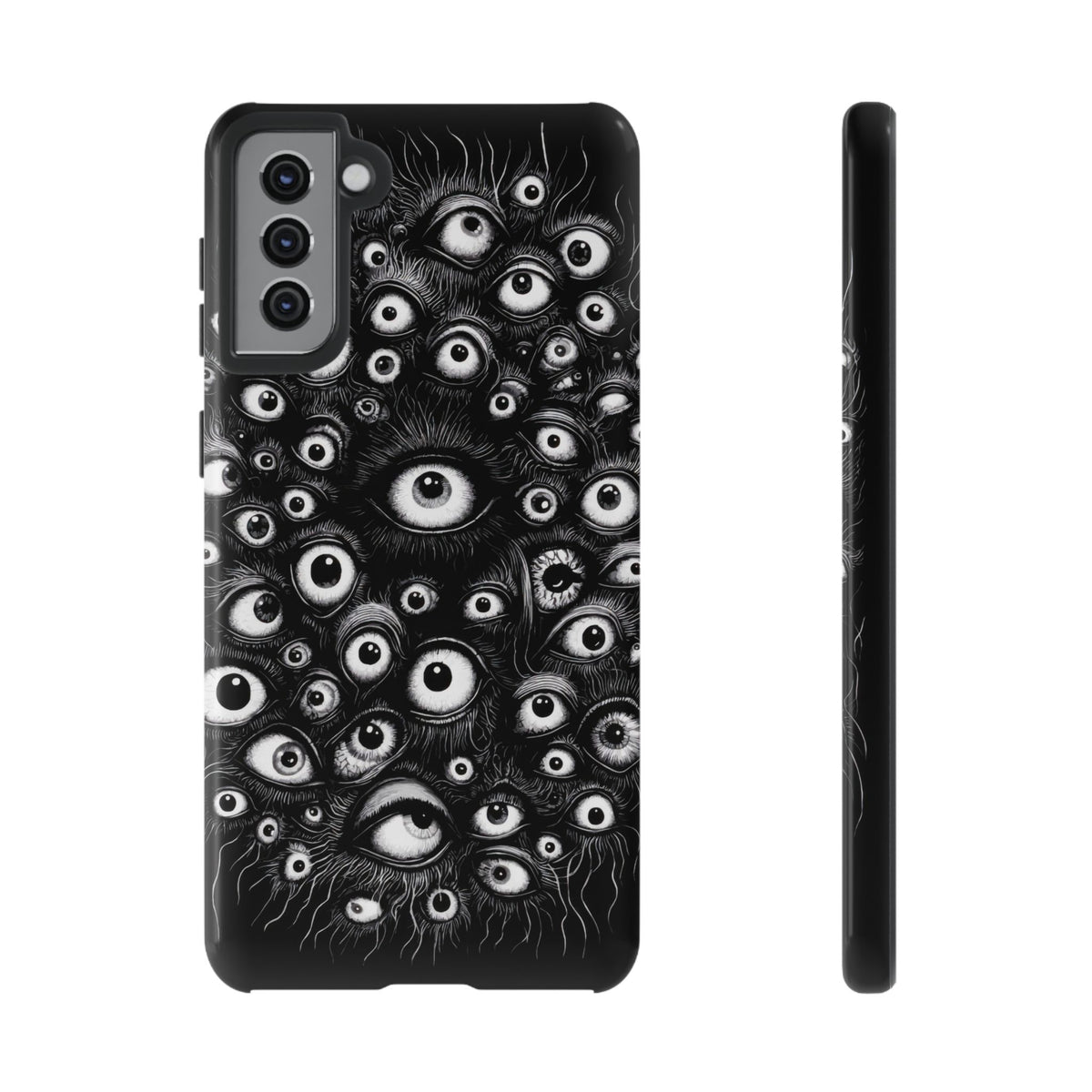 The Eyes Trippy Psychedelic Graphic Tough Phone Cases