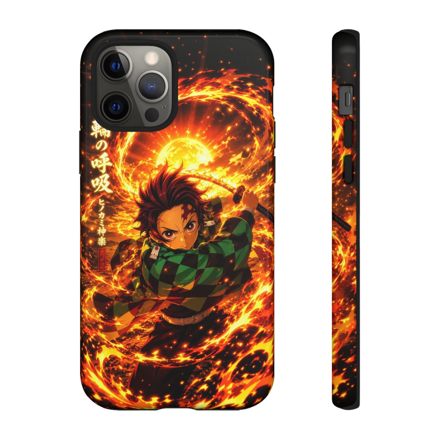 Kamado Tanjiro - Demon Slayer Anime Graphic Tough Phone Cases