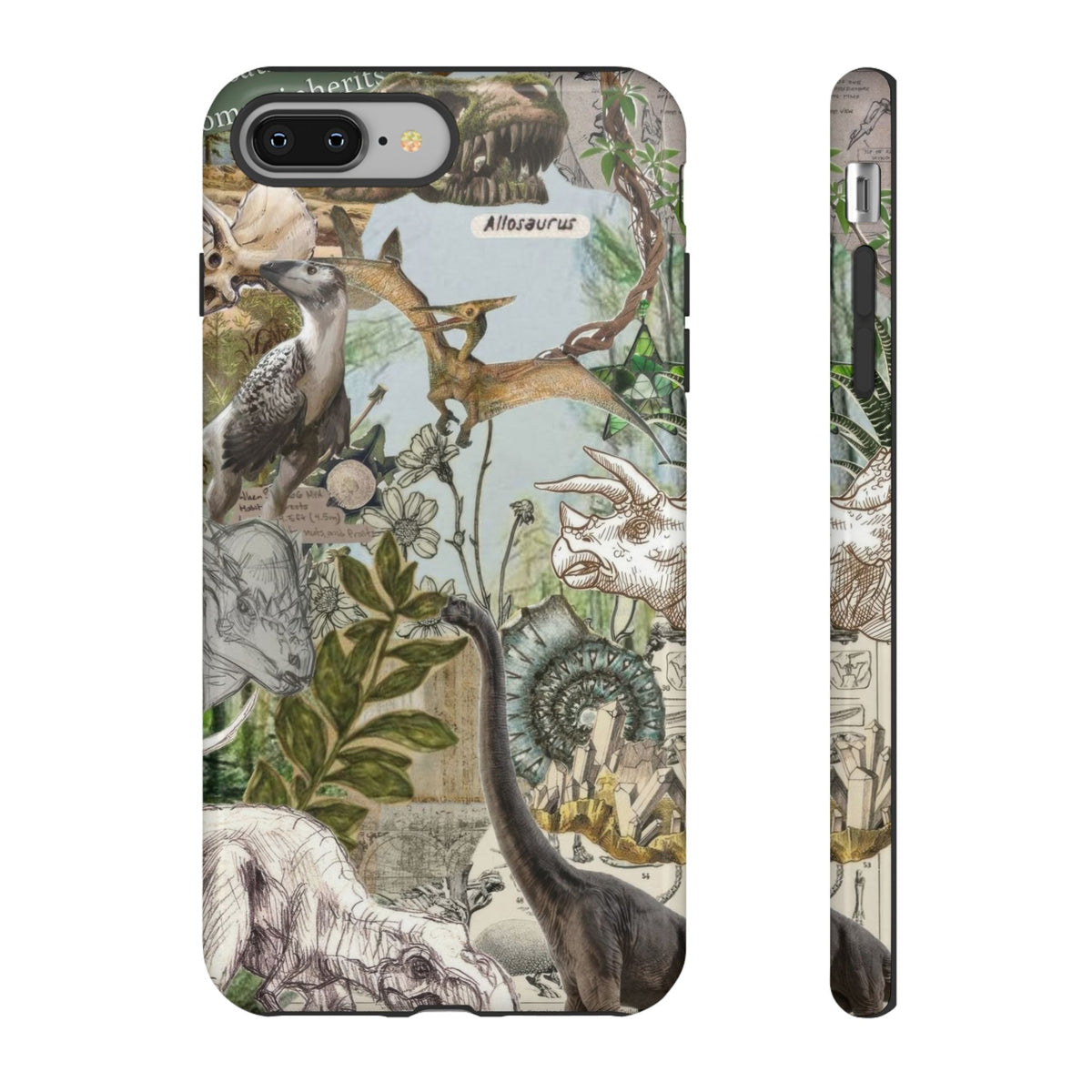Aesthetic Dinosaur Case - Vintage Jurassic World Graphic Tough Phone Cases