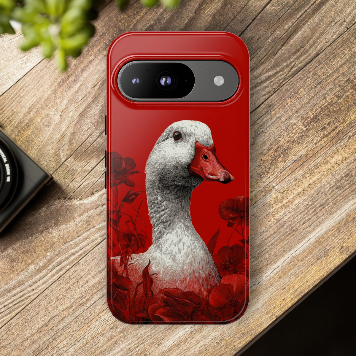 The Goose - Etching Style Series Graphic Tough Phone Cases