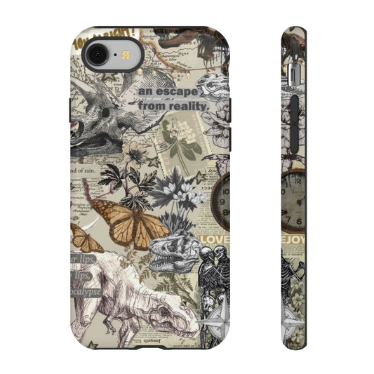 Aesthetic Dinosaur Case - Vintage Jurassic World Graphic Tough Phone Cases