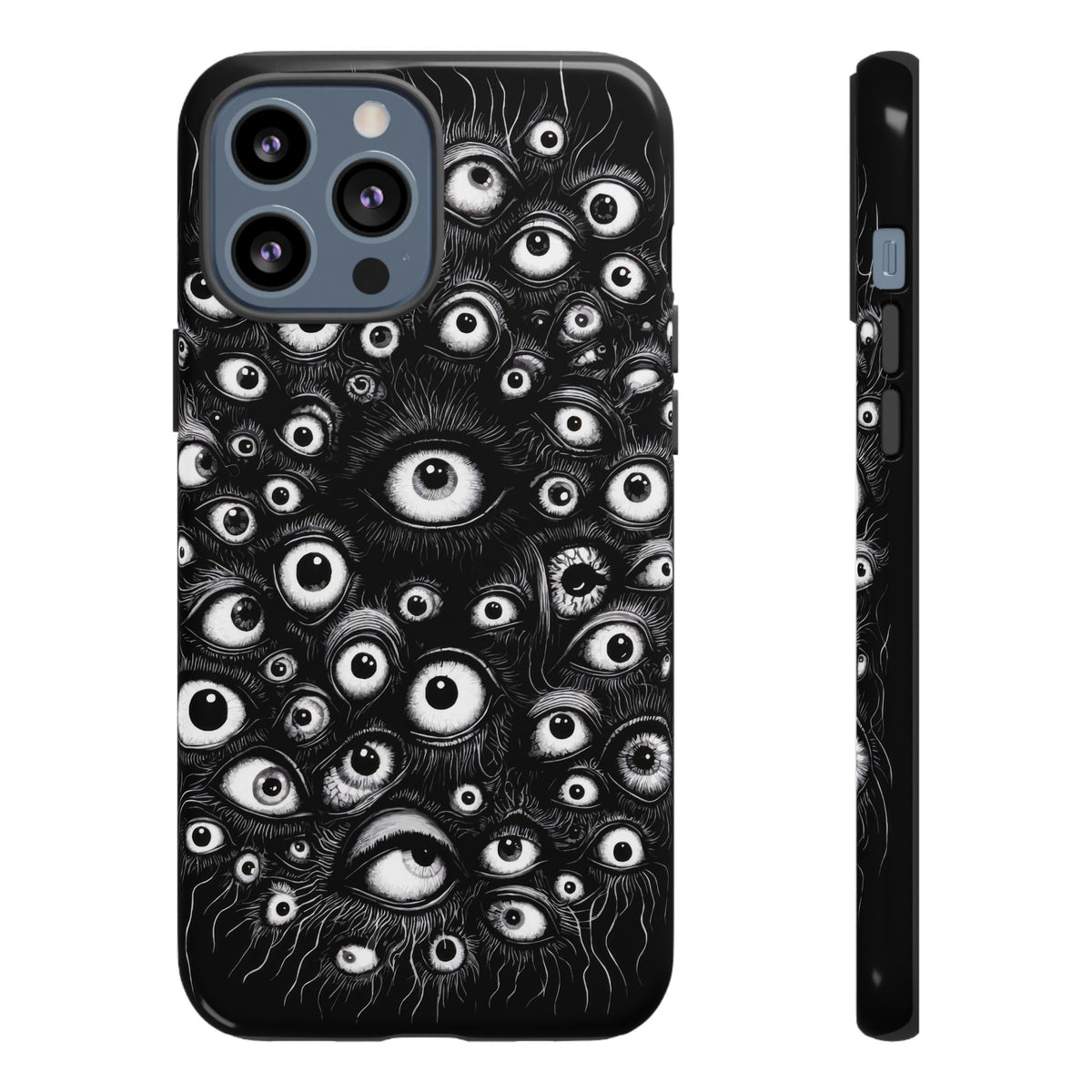 The Eyes Trippy Psychedelic Graphic Tough Phone Cases