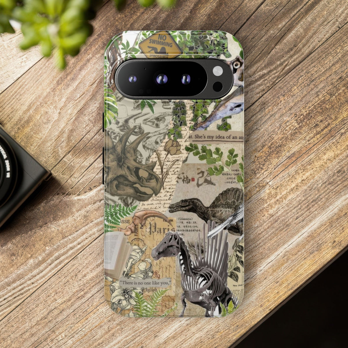 Aesthetic Dinosaur Case - Vintage Jurassic World Graphic Tough Phone Cases
