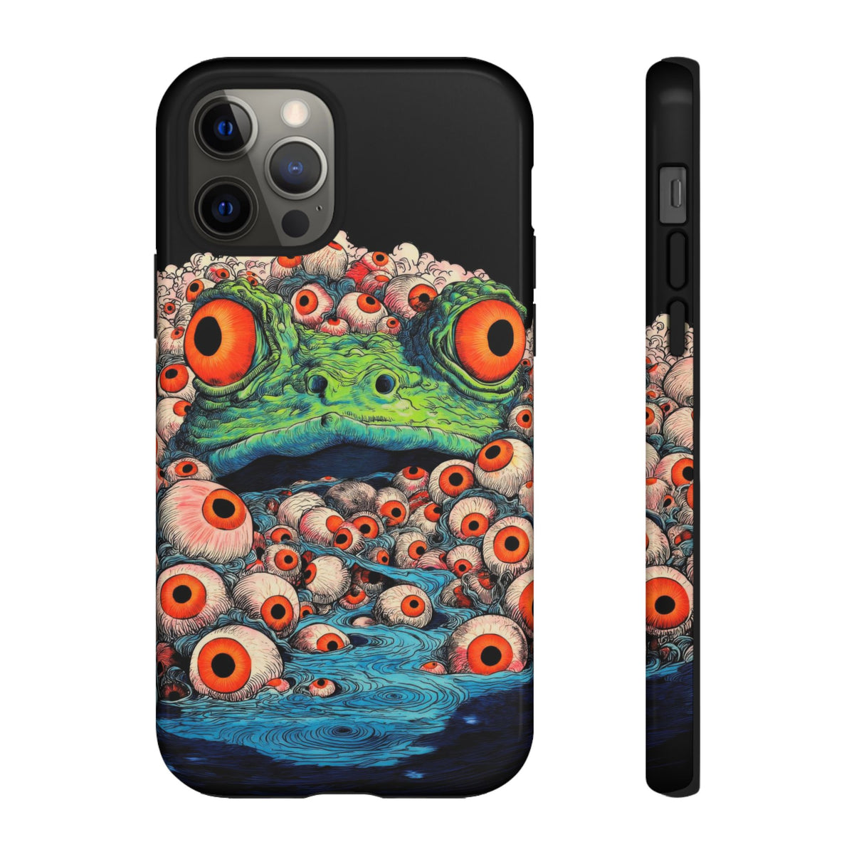 The Eyes Trippy Psychedelic Graphic Tough Phone Cases