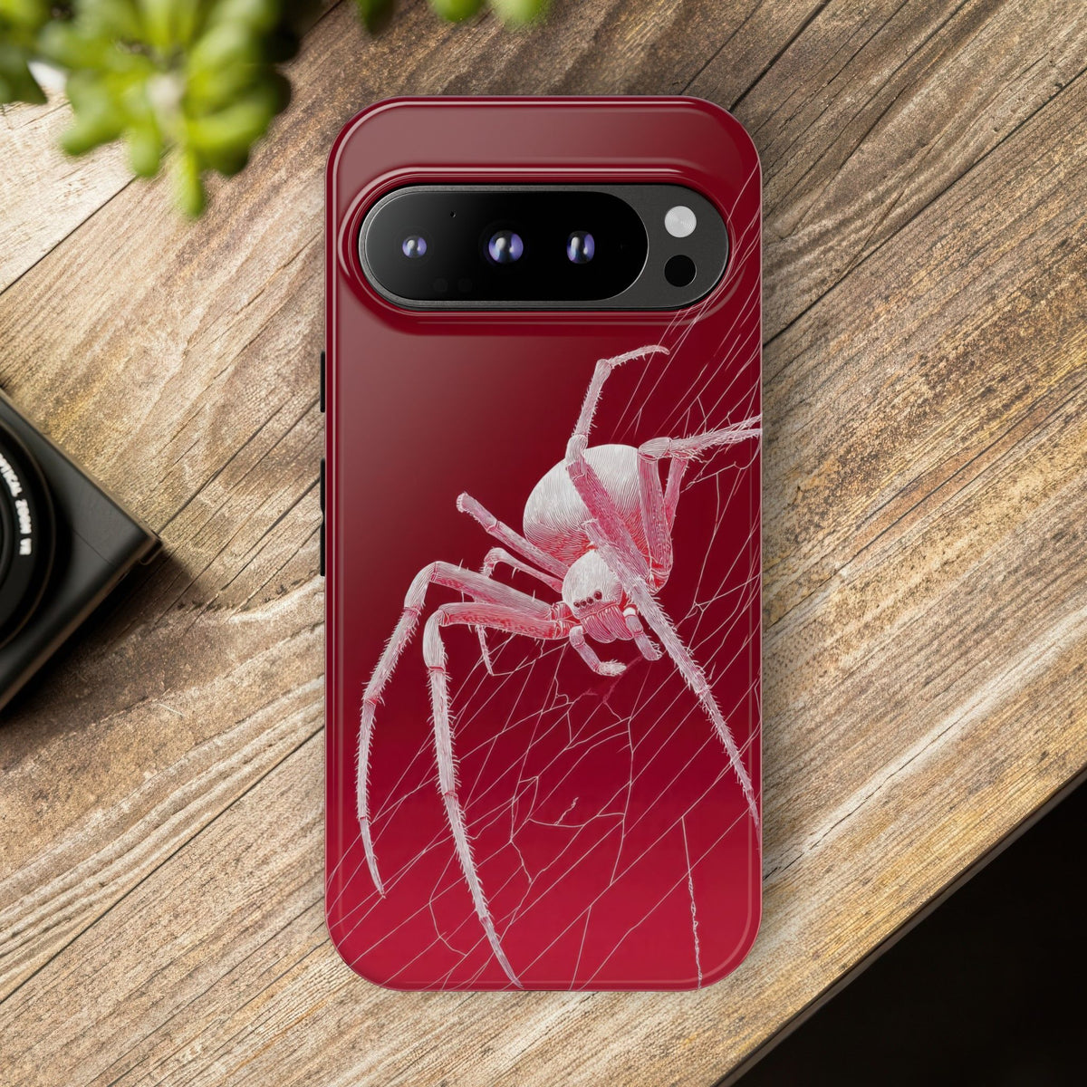 The Spider - Etching Style Series Graphic Tough Phone Cases