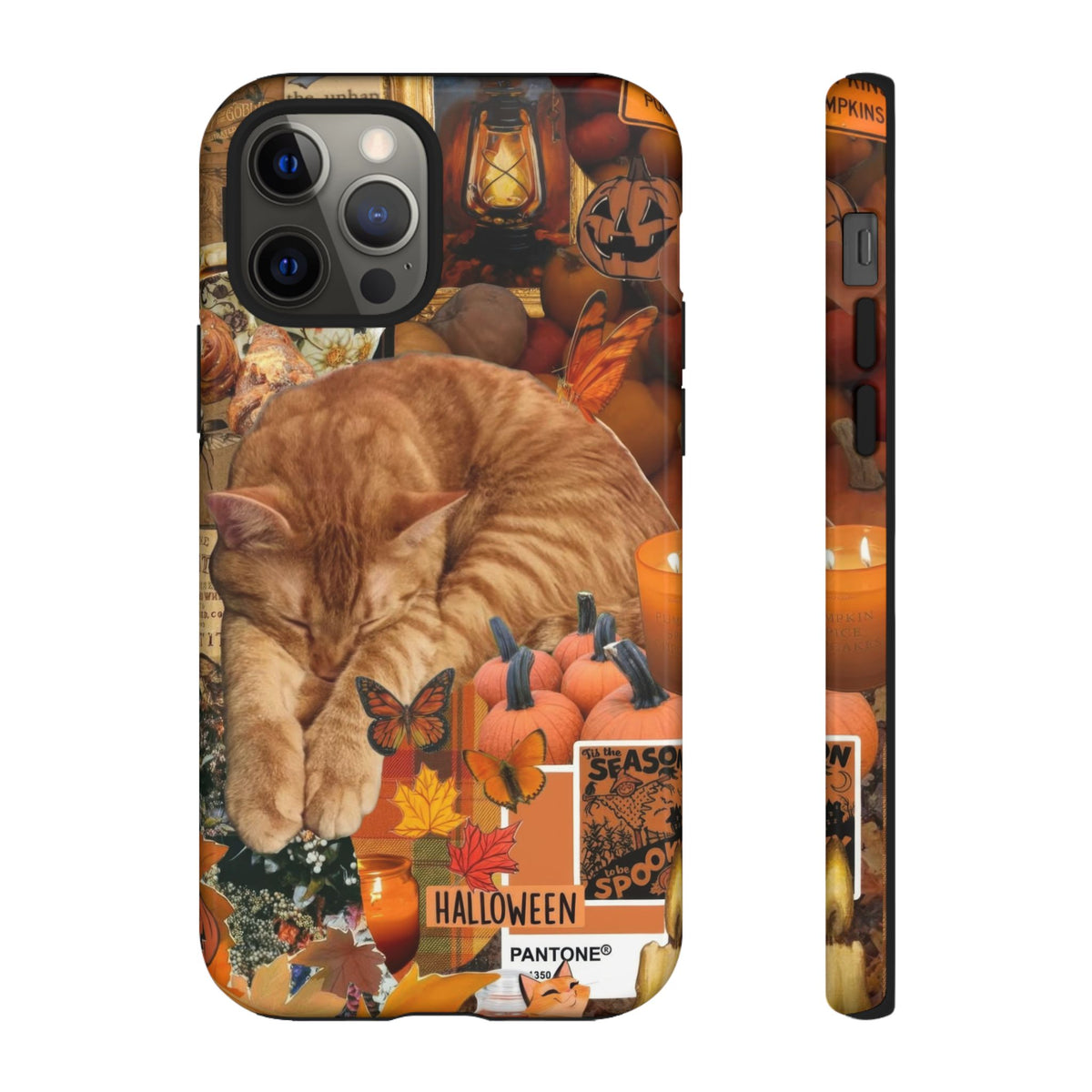 Aesthetic Cats Case - Vintage Kitty Graphic Tough Phone Cases
