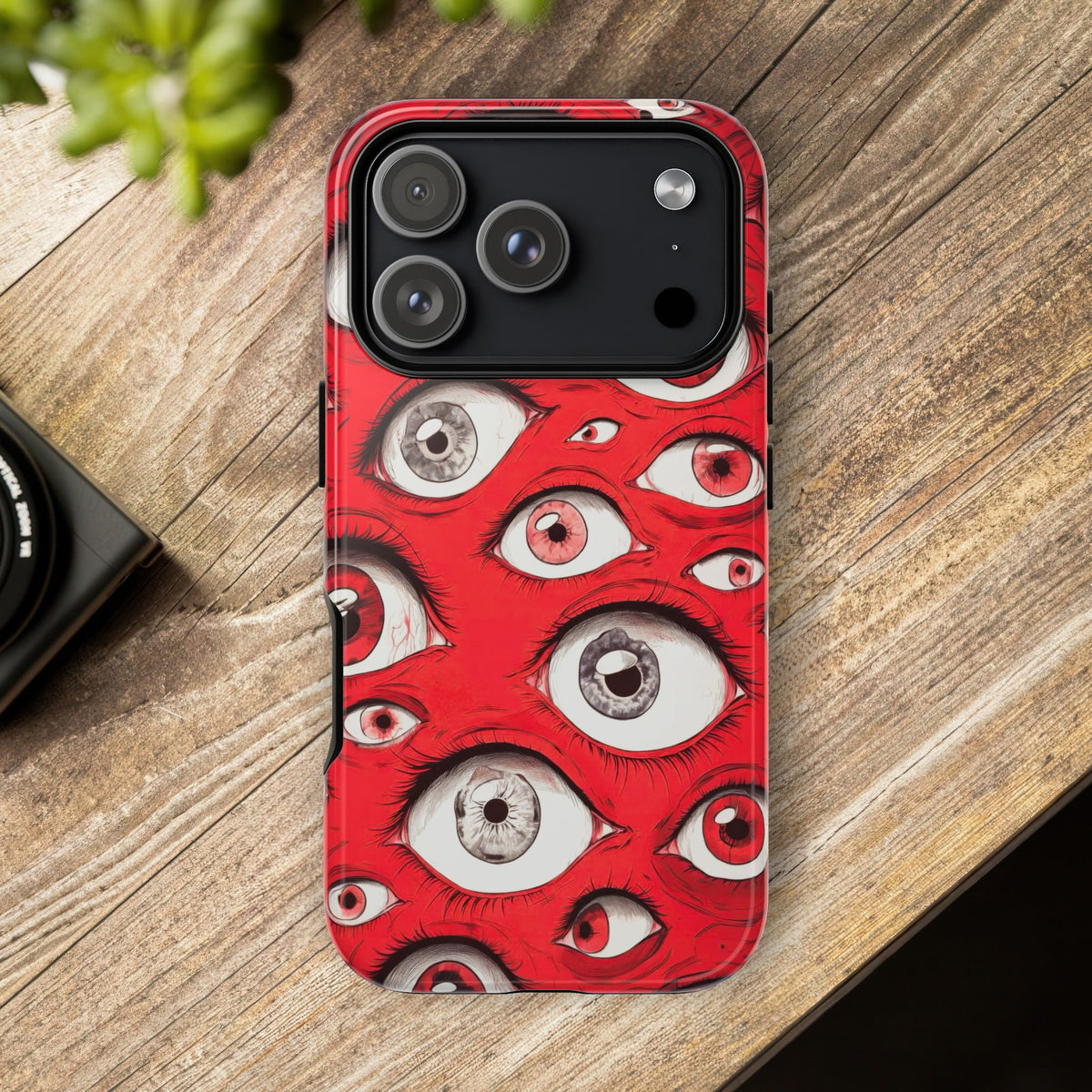 The Eyes Trippy Psychedelic Graphic Tough Phone Cases