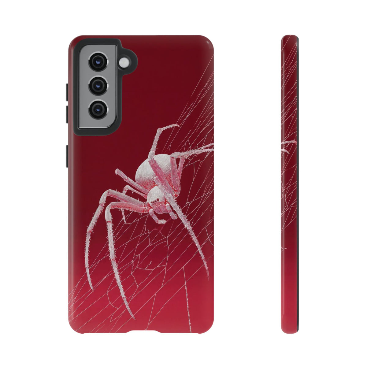 The Spider - Etching Style Series Graphic Tough Phone Cases
