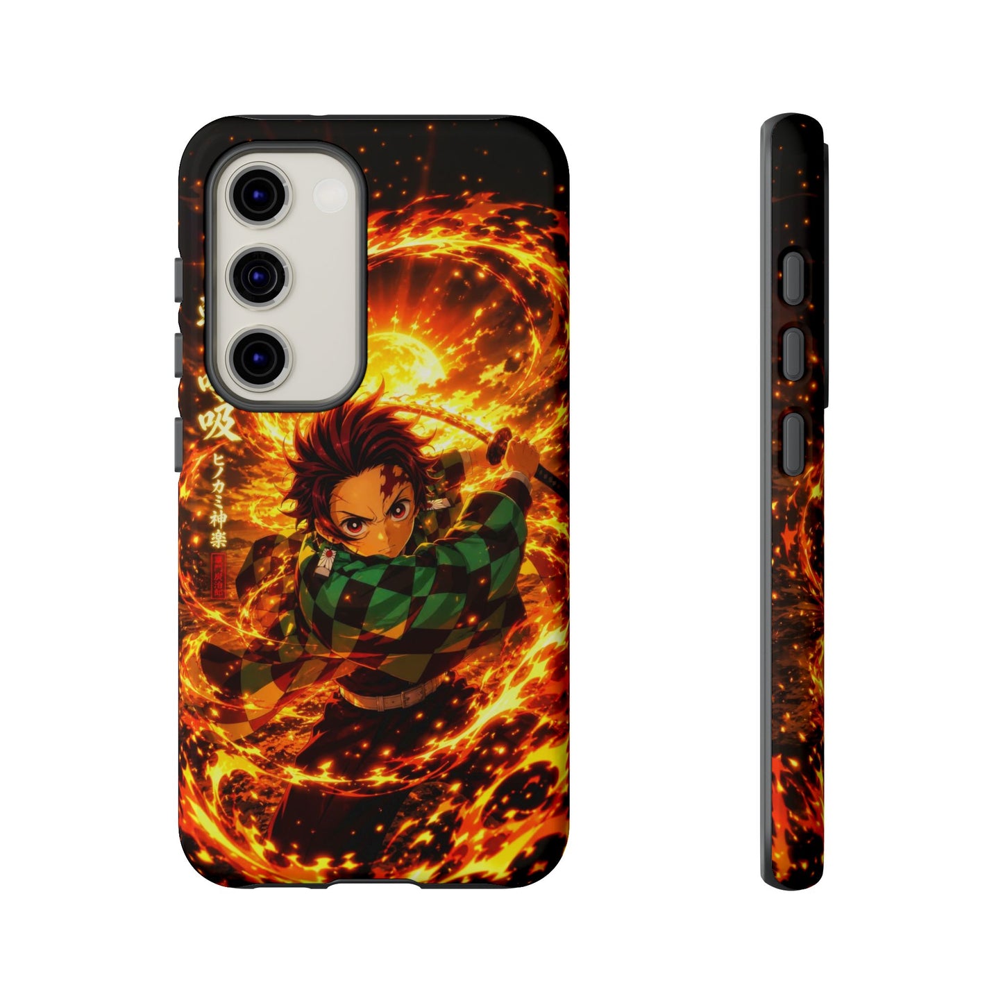 Kamado Tanjiro - Demon Slayer Anime Graphic Tough Phone Cases
