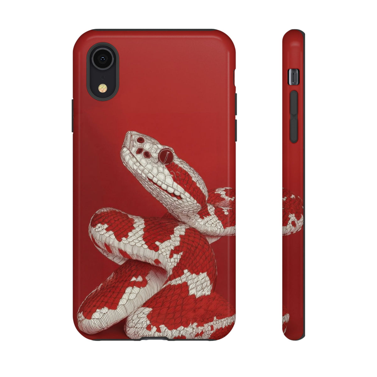 The Snake - Etching Style Series Graphic Tough Phone Cases