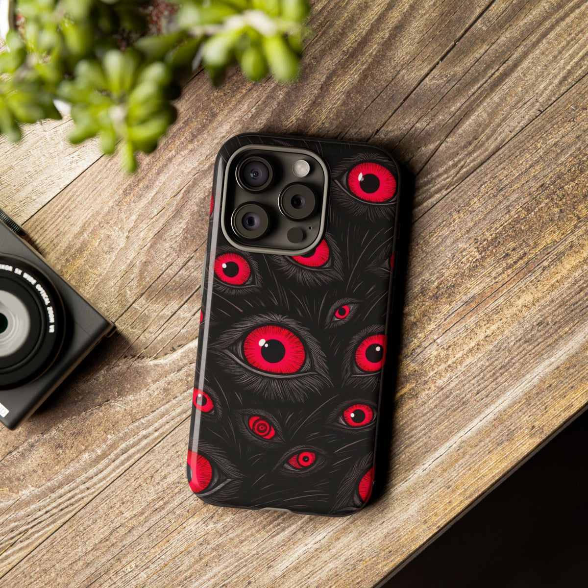 The Eyes Trippy Psychedelic Graphic Tough Phone Cases