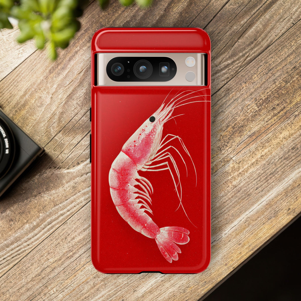 The Shrimp - Etching Style Series Graphic Tough Phone Cases