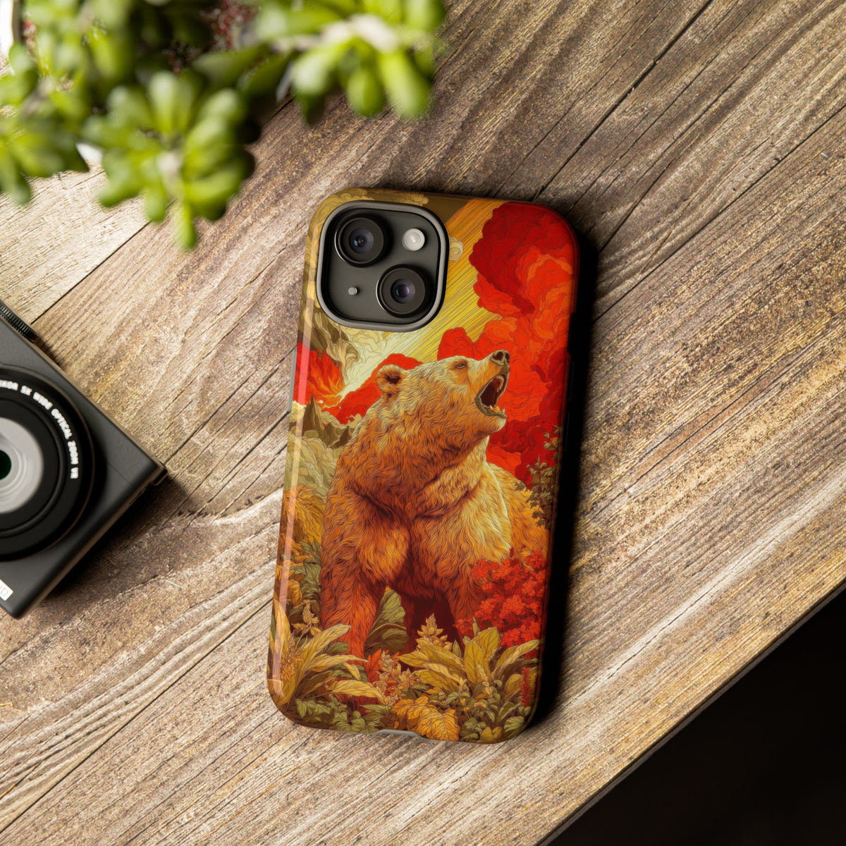 The Bear - Wild Life Series Graphic Tough Phone Cases