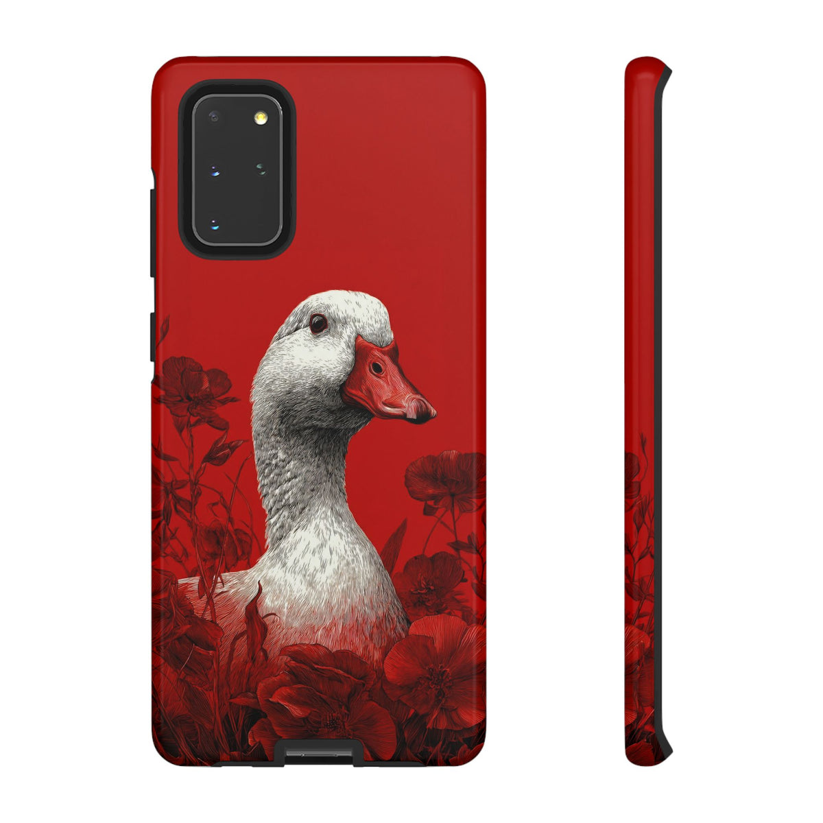 The Goose - Etching Style Series Graphic Tough Phone Cases