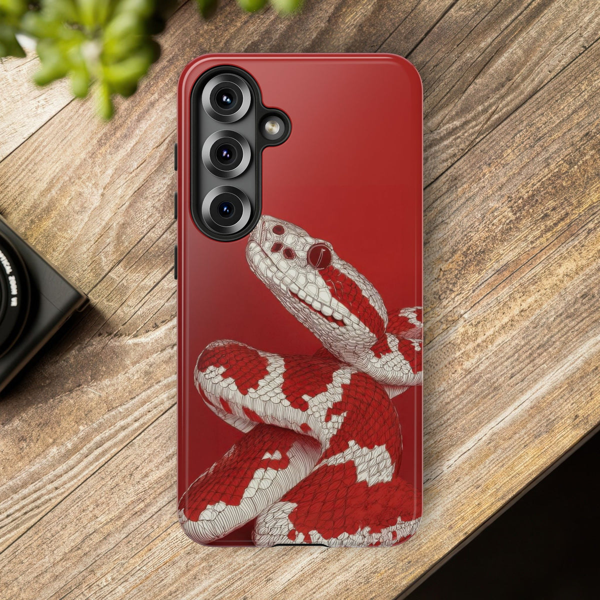 The Snake - Etching Style Series Graphic Tough Phone Cases
