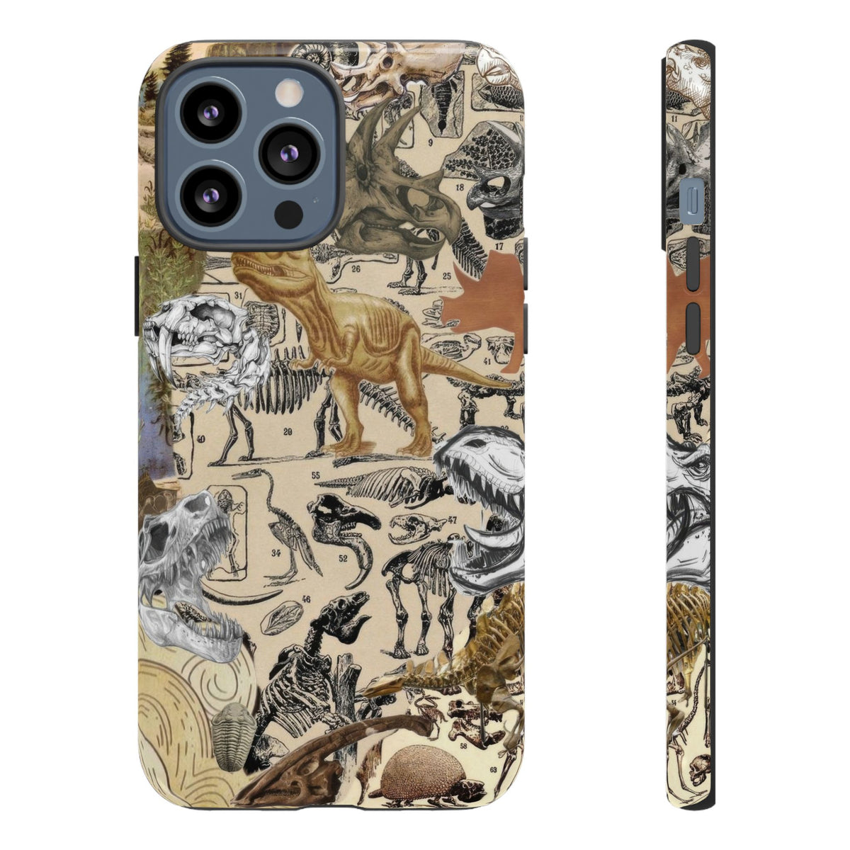Aesthetic Dinosaur Case - Vintage Jurassic World Graphic Tough Phone Cases