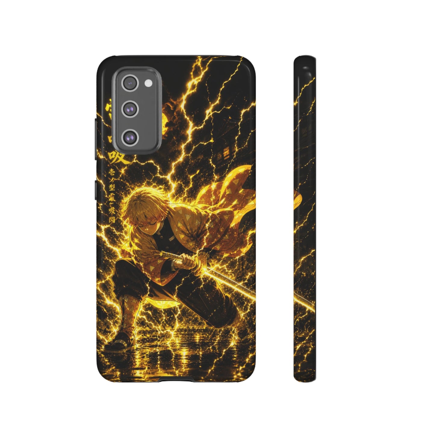 Zenitsu Agatsuma - Demon Slayer Anime Graphic Tough Phone Cases