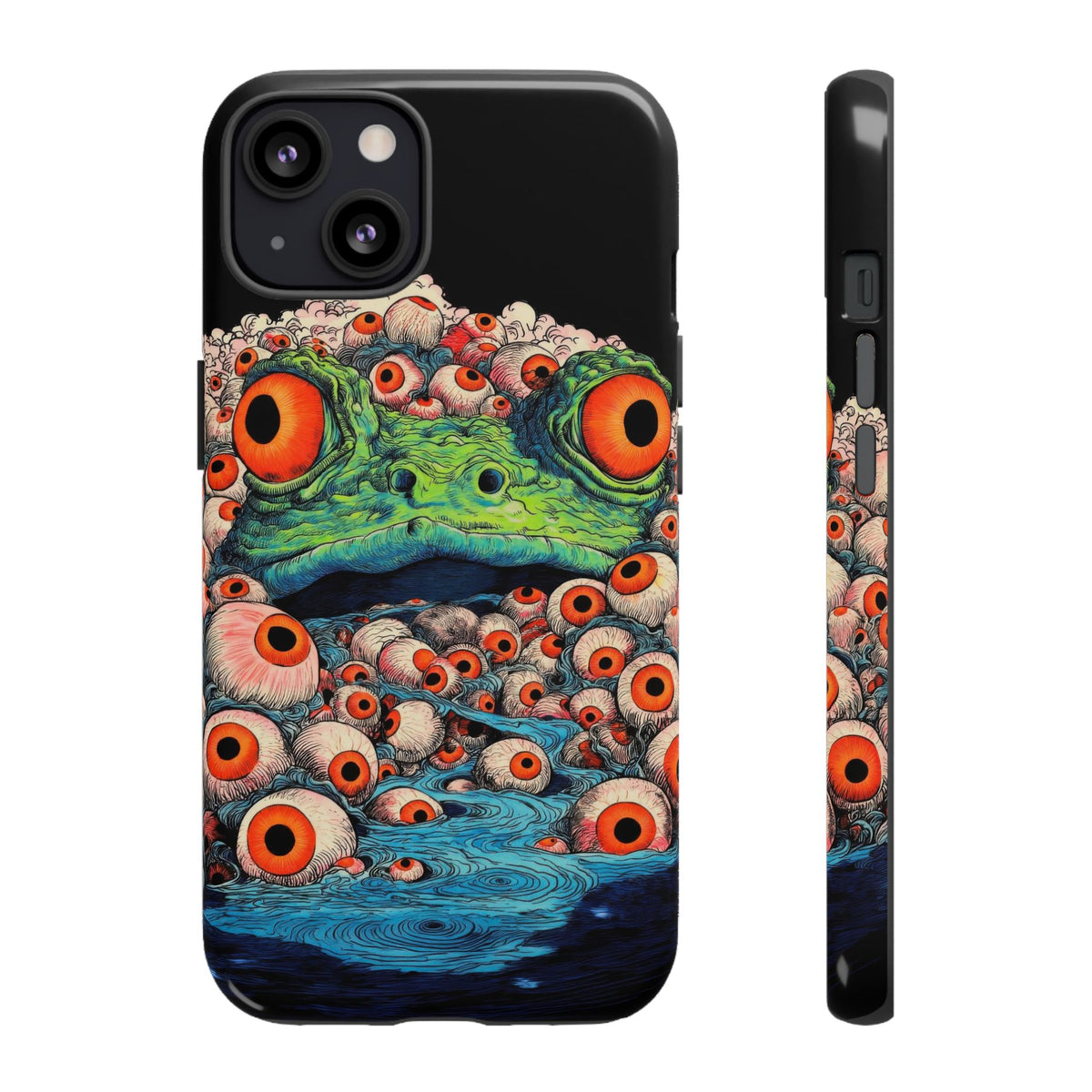 The Eyes Trippy Psychedelic Graphic Tough Phone Cases