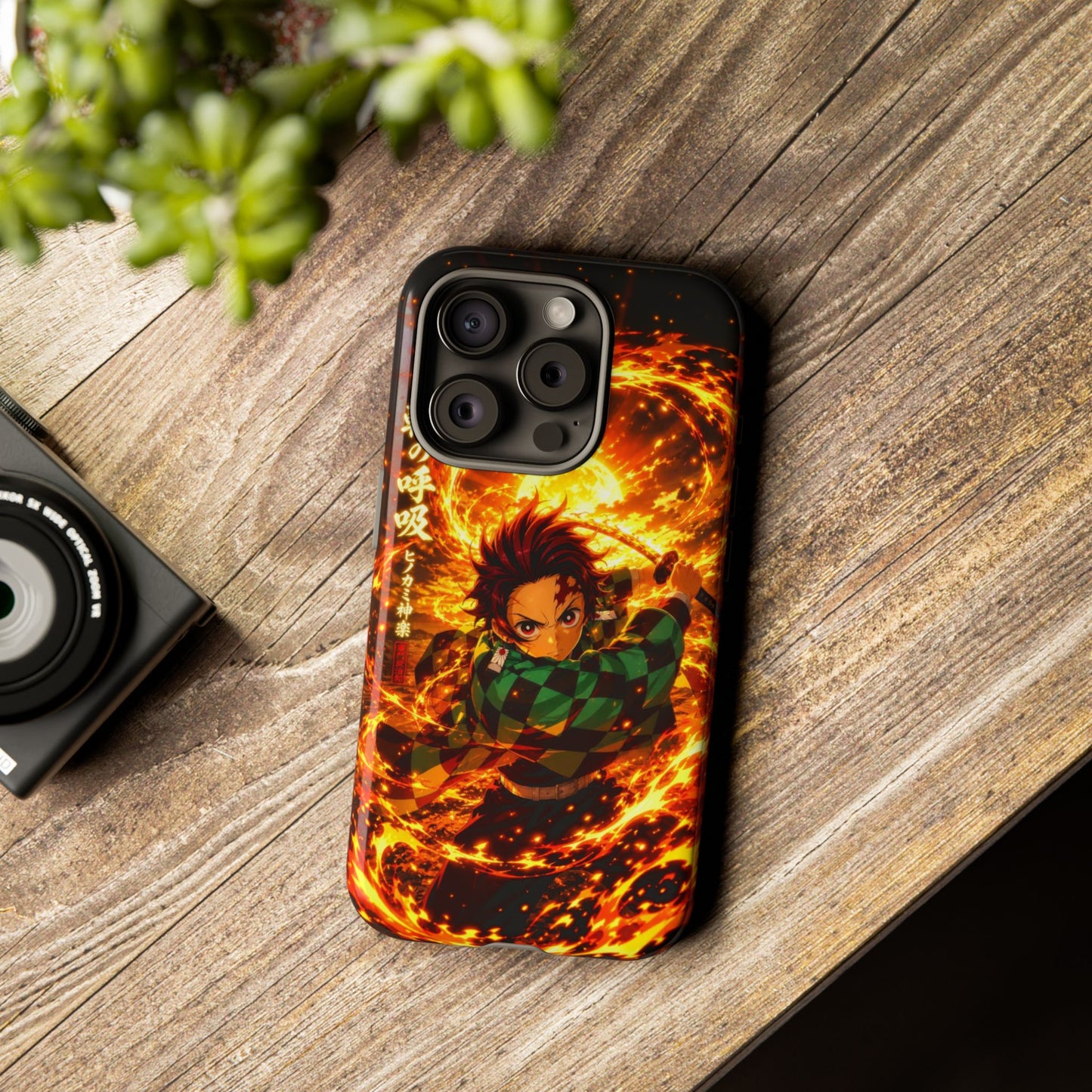 Kamado Tanjiro - Demon Slayer Anime Graphic Tough Phone Cases