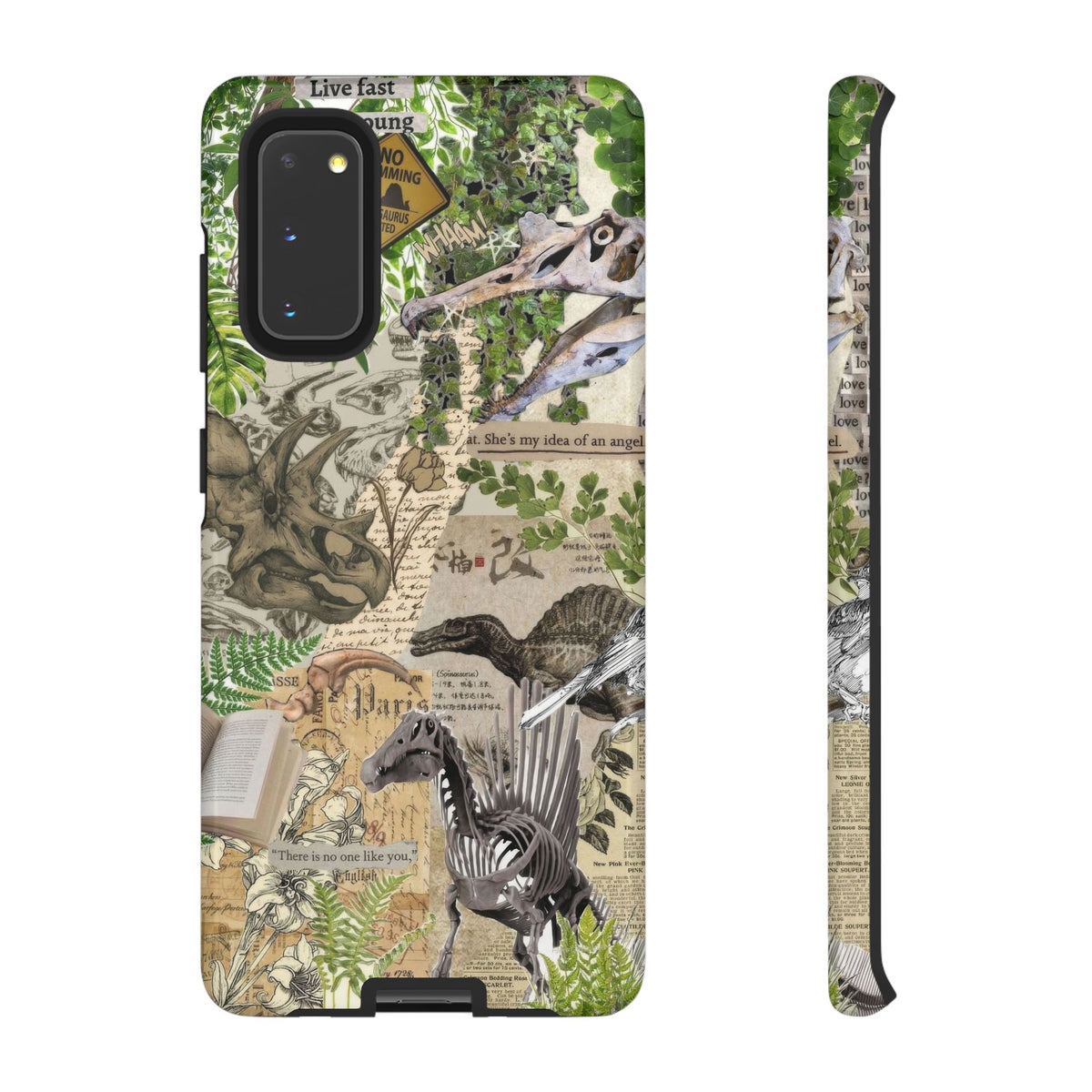 Aesthetic Dinosaur Case - Vintage Jurassic World Graphic Tough Phone Cases