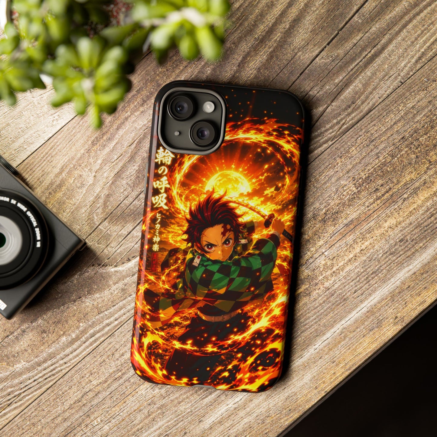 Kamado Tanjiro - Demon Slayer Anime Graphic Tough Phone Cases