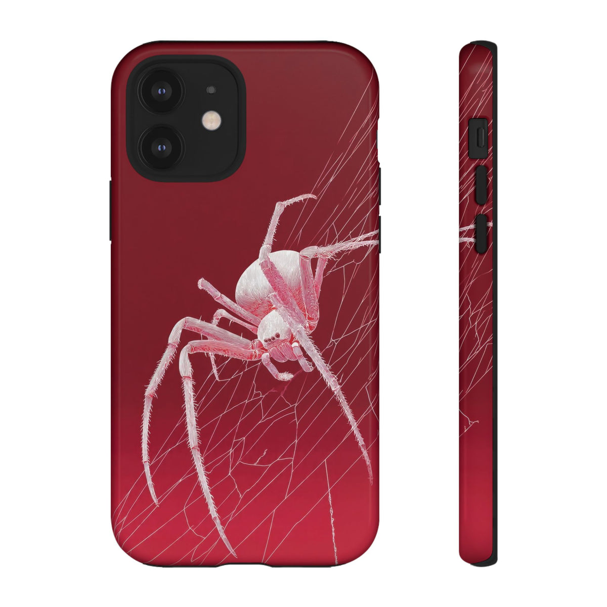 The Spider - Etching Style Series Graphic Tough Phone Cases