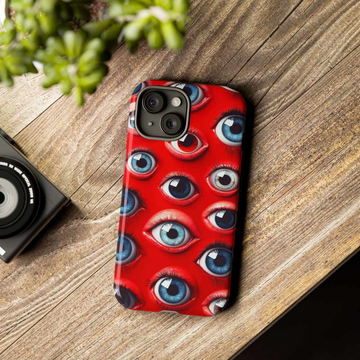 The Eyes Trippy Psychedelic Graphic Tough Phone Cases