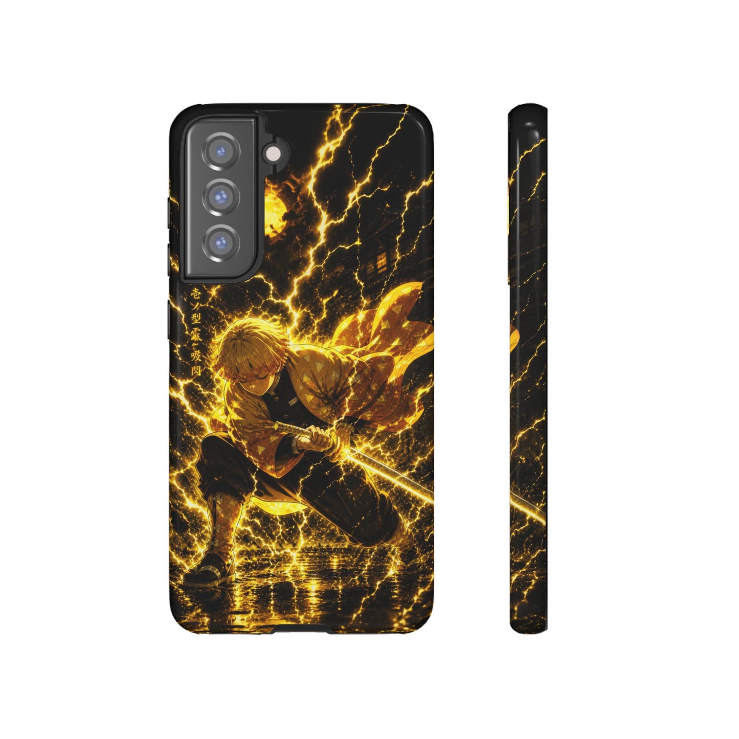 Zenitsu Agatsuma - Demon Slayer Anime Graphic Tough Phone Cases