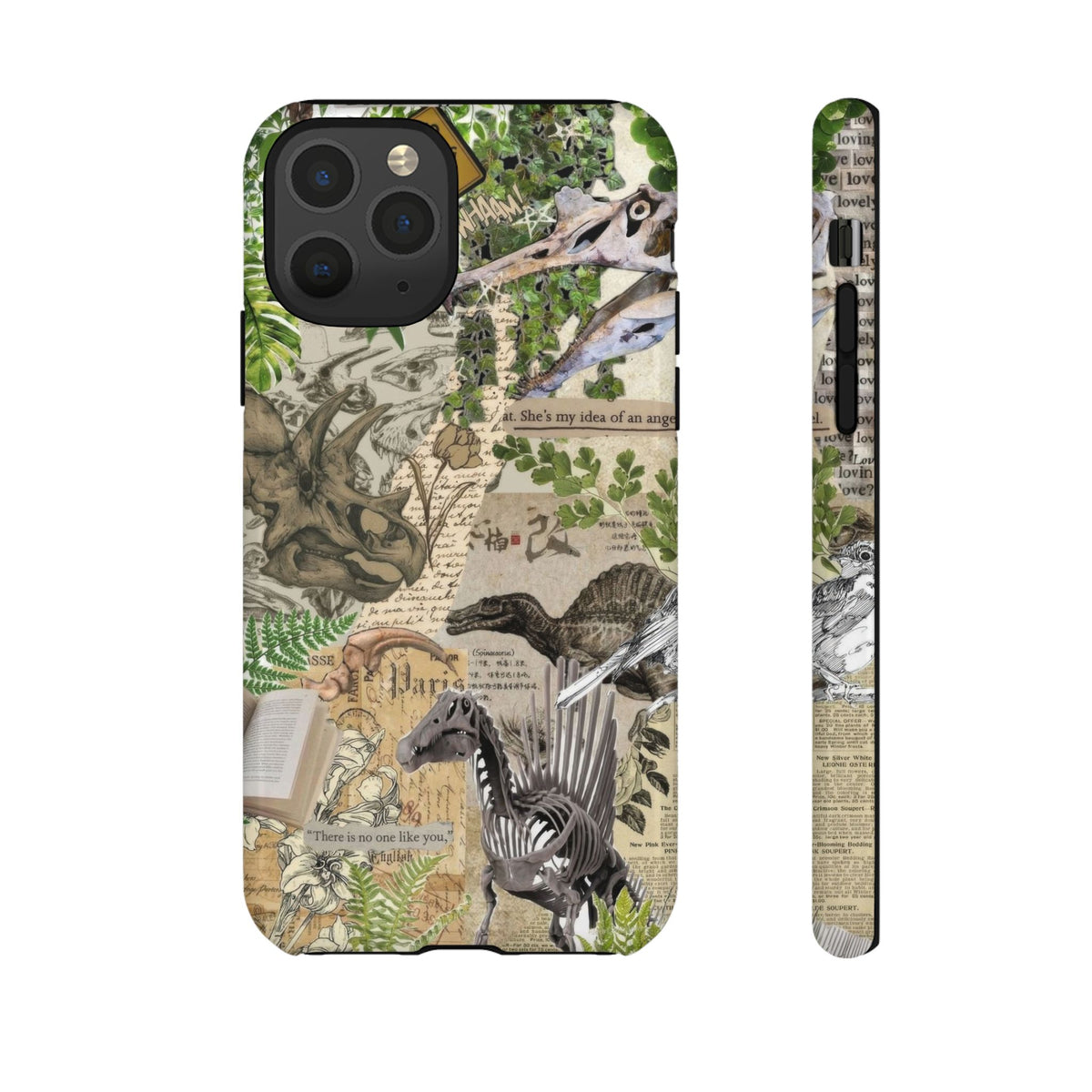 Aesthetic Dinosaur Case - Vintage Jurassic World Graphic Tough Phone Cases