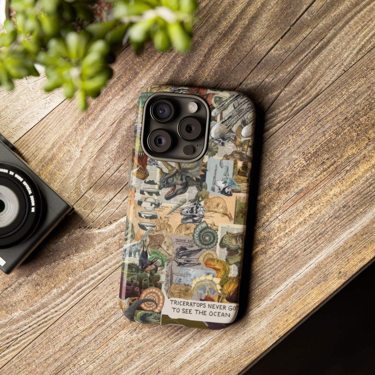 Aesthetic Dinosaur Case - Vintage Jurassic World Graphic Tough Phone Cases