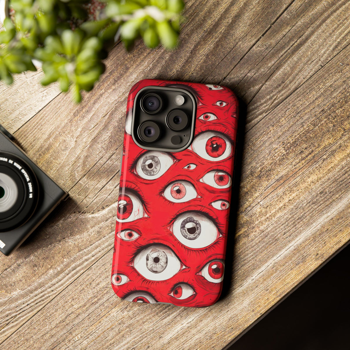 The Eyes Trippy Psychedelic Graphic Tough Phone Cases