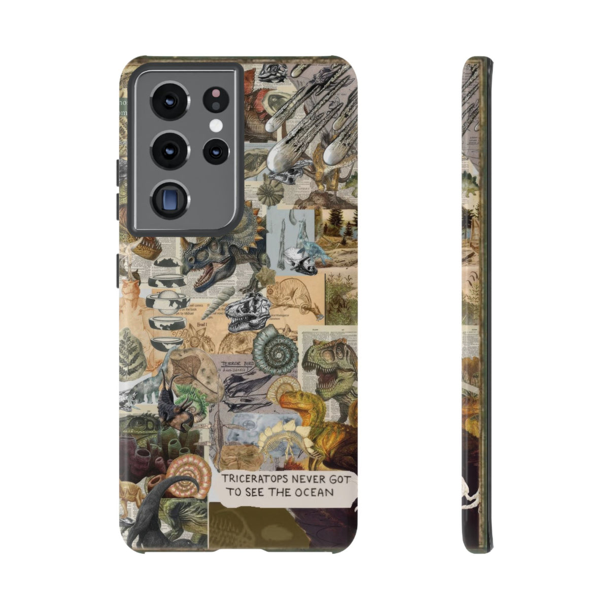 Aesthetic Dinosaur Case - Vintage Jurassic World Graphic Tough Phone Cases
