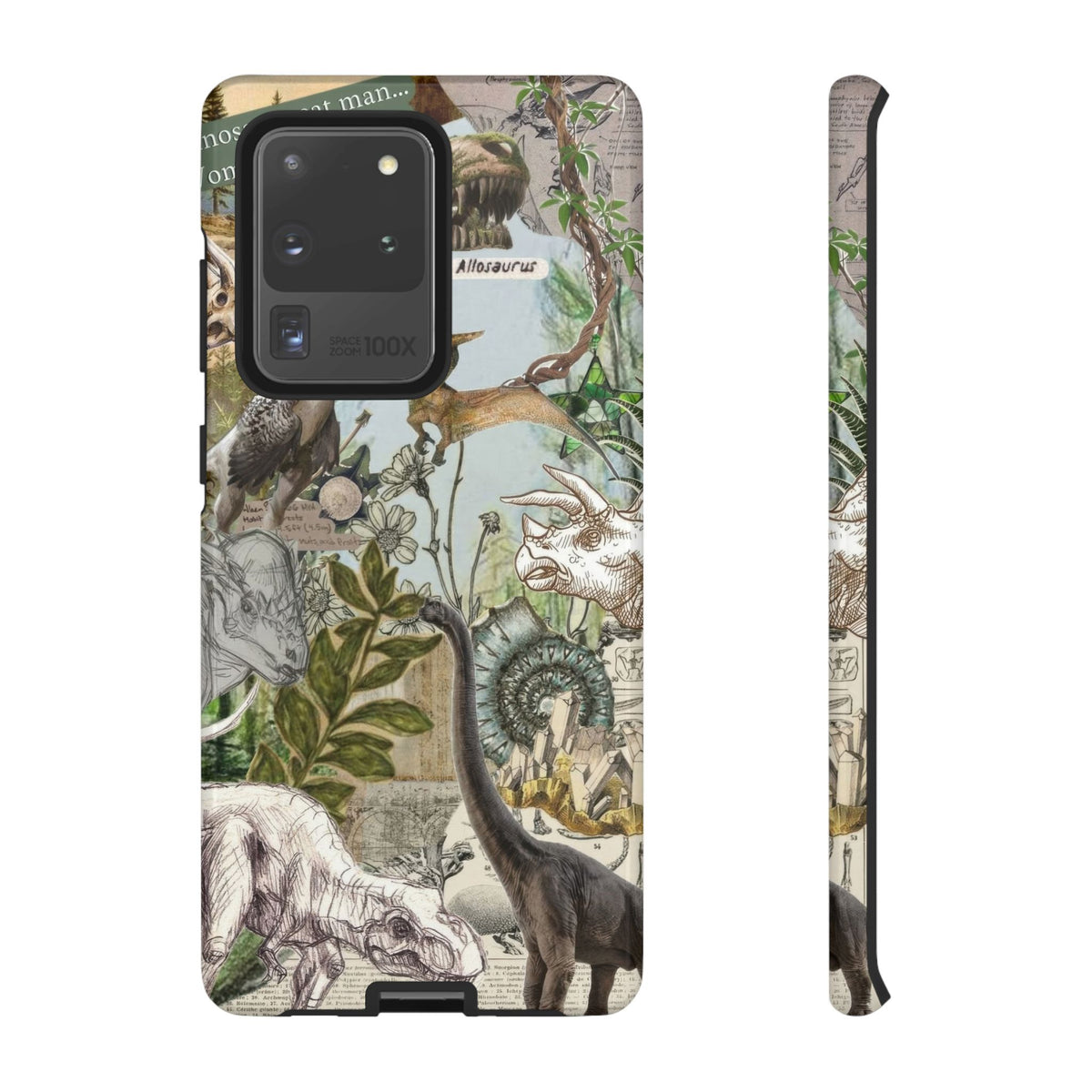 Aesthetic Dinosaur Case - Vintage Jurassic World Graphic Tough Phone Cases