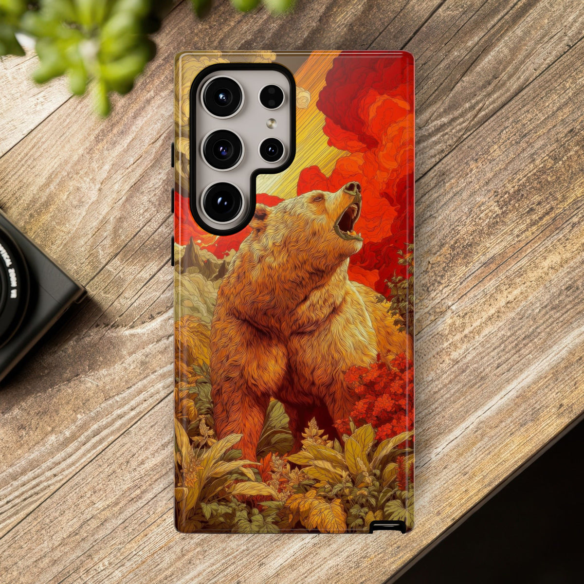 The Bear - Wild Life Series Graphic Tough Phone Cases