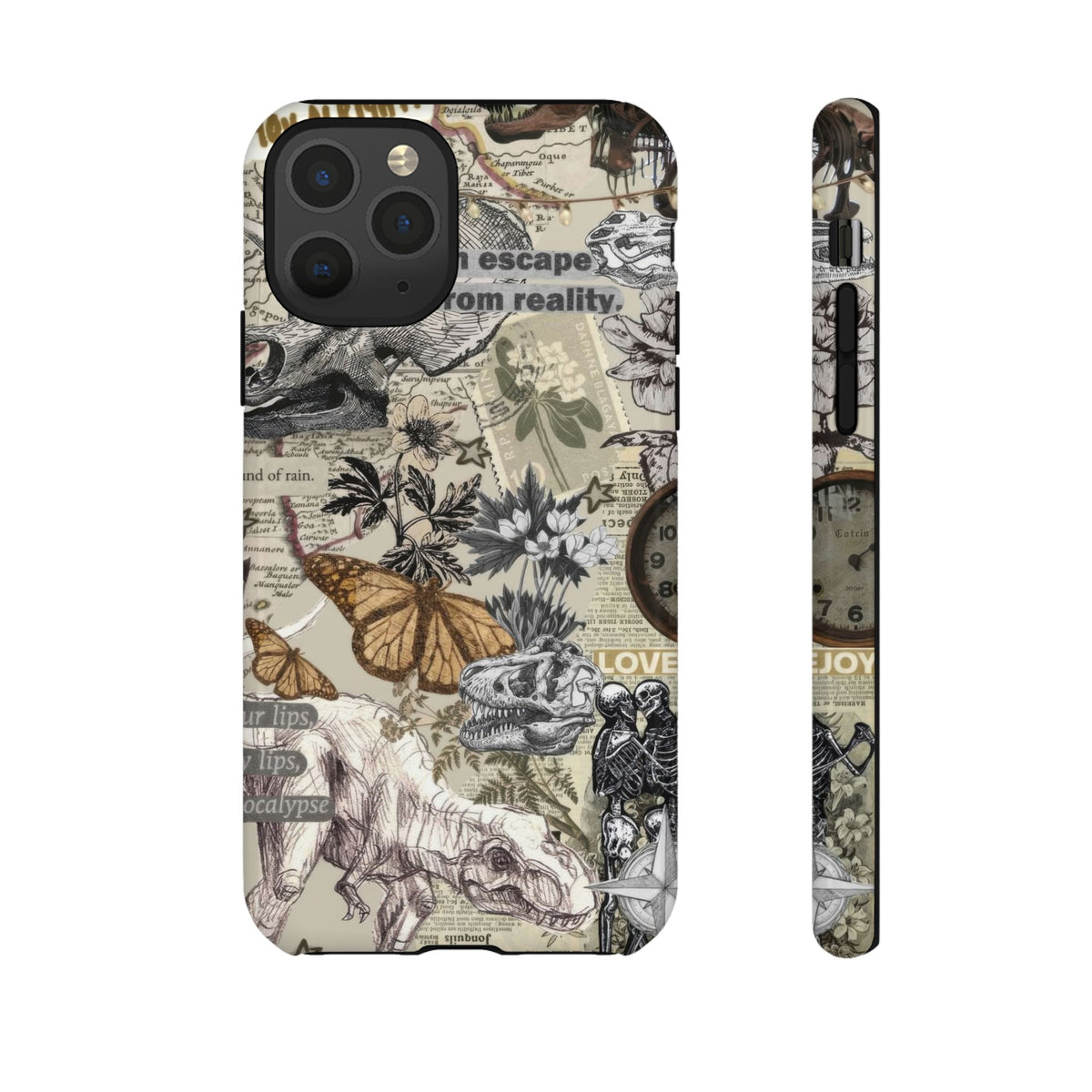 Aesthetic Dinosaur Case - Vintage Jurassic World Graphic Tough Phone Cases