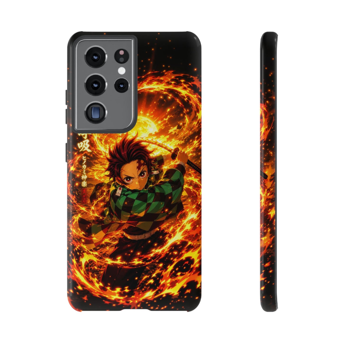 Kamado Tanjiro - Demon Slayer Anime Graphic Tough Phone Cases