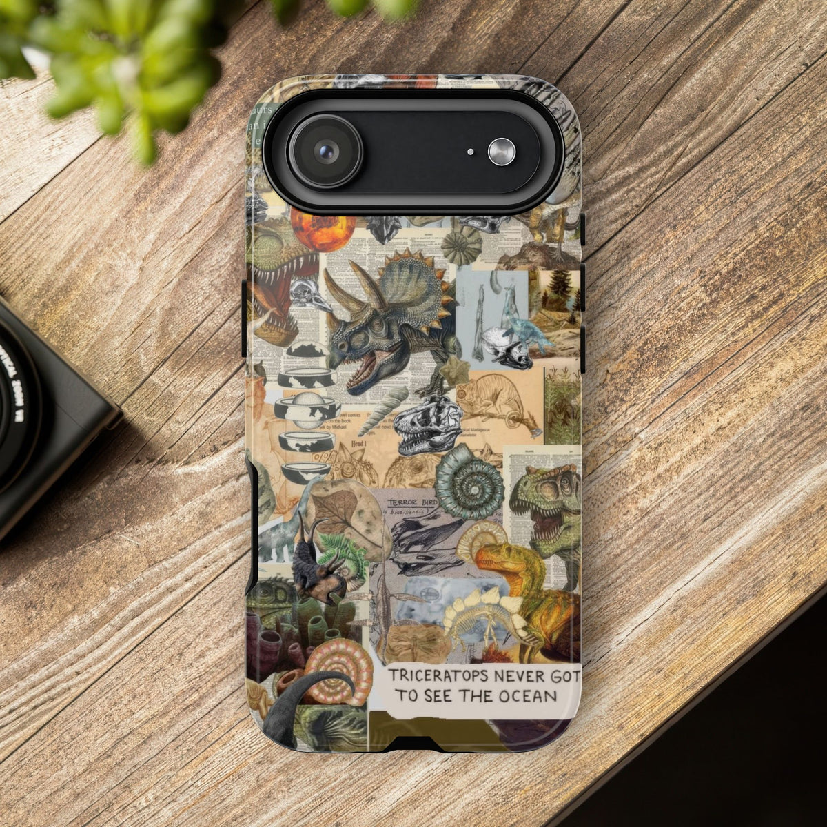 Aesthetic Dinosaur Case - Vintage Jurassic World Graphic Tough Phone Cases